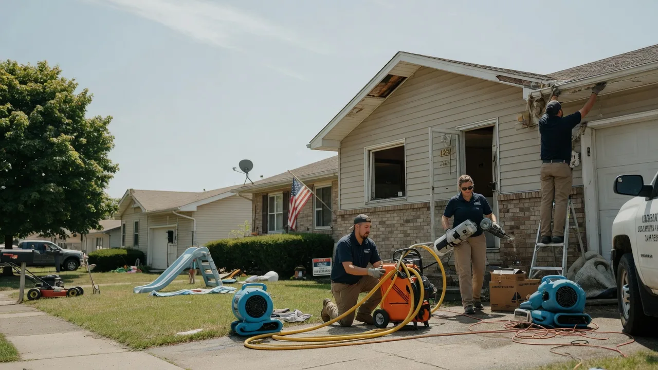 Water Damage Restoration in La Valle, WI near me